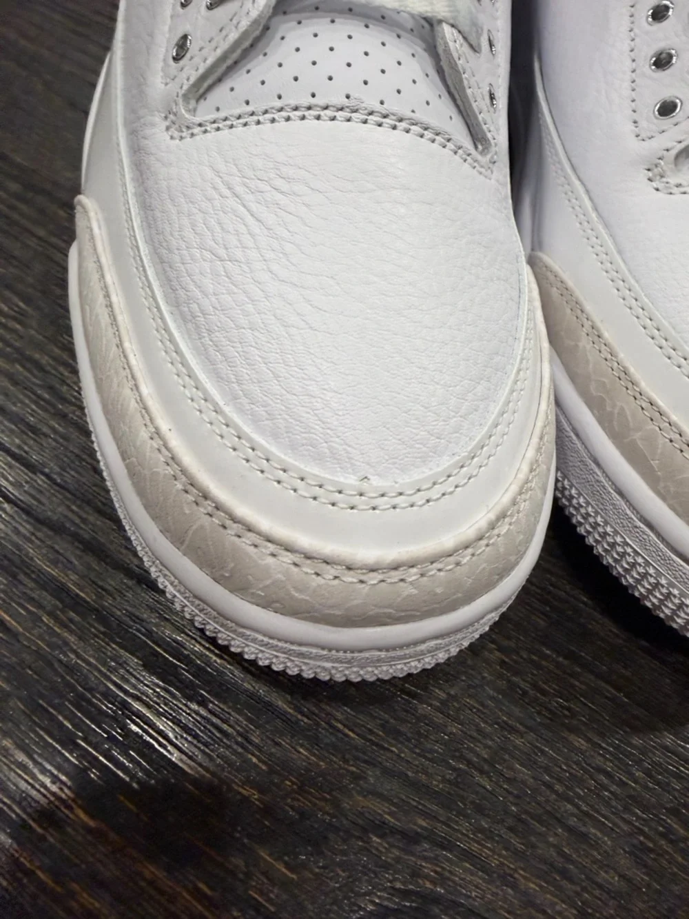 Air Jordan 3 Retro Pure Money 2025 White Silver Men's Size 13 like new